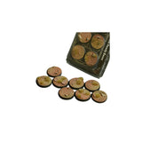Gamers Grass - Battle Ready Bases - Badlands - Round 32mm (x8)
