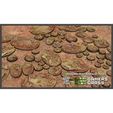 Gamers Grass - Battle Ready Bases - Badlands - Round 32mm (x8)