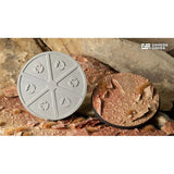 Gamers Grass - Battle Ready Bases - Badlands - Round 80mm (x1)