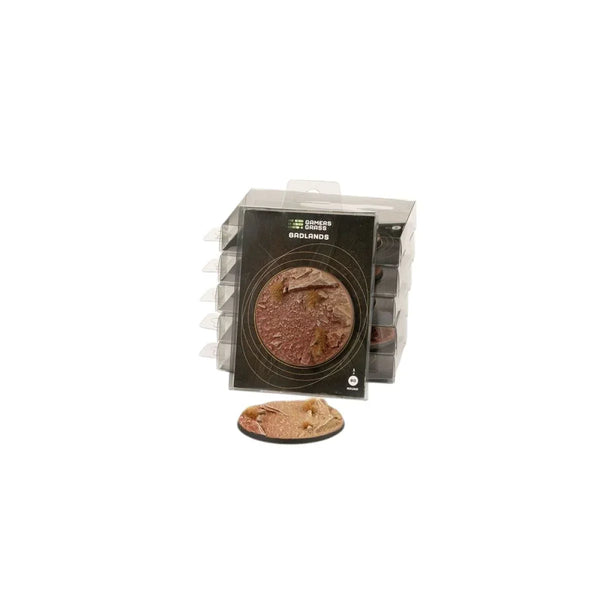Gamers Grass - Battle Ready Bases - Badlands - Round 80mm (x1)