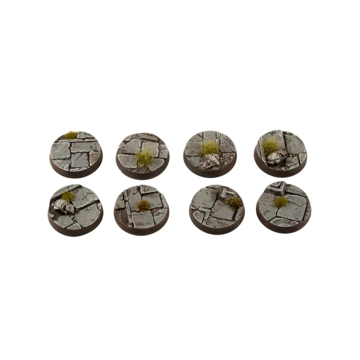 Gamers Grass - Battle Ready Bases - Temple - Round 28mm (x8)