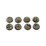 Gamers Grass - Battle Ready Bases - Temple - Round 28mm (x8)