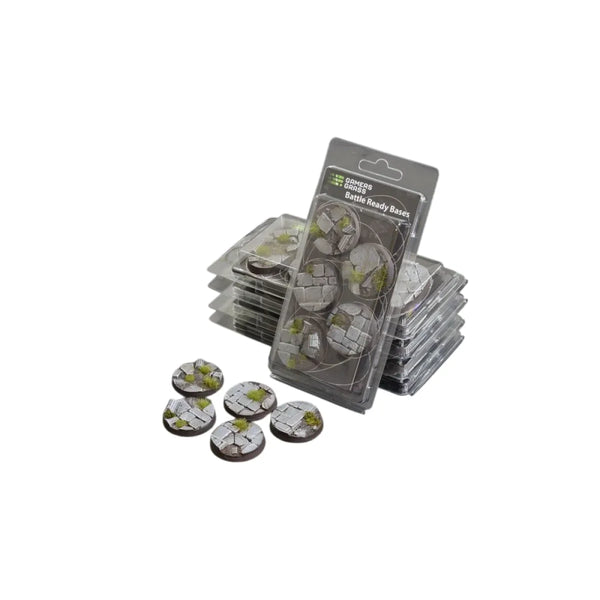 Gamers Grass - Battle Ready Bases - Temple - Round 40mm (x5)