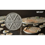 Gamers Grass - Battle Ready Bases - Urban Warfare - Round 80mm (x1)