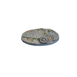 Gamers Grass - Battle Ready Bases - Urban Warfare - Oval 90mm (x2)