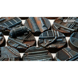 Gamers Grass - Battle Ready Bases - Spaceship Corridor - Round 25mm (x10)