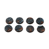 Gamers Grass - Battle Ready Bases - Spaceship Corridor - Round 28mm (x8)