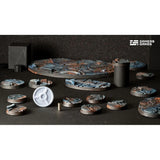Gamers Grass - Battle Ready Bases - Spaceship Corridor - Round 28mm (x8)