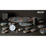 Gamers Grass - Battle Ready Bases - Spaceship Corridor - Round 28mm (x8)