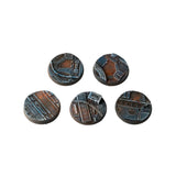 Gamers Grass - Battle Ready Bases - Spaceship Corridor - Round 40mm (x5)