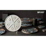 Gamers Grass - Battle Ready Bases - Spaceship Corridor - Round 80mm (x1)