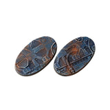 Gamers Grass - Battle Ready Bases - Spaceship Corridor - Oval 90mm (x2)