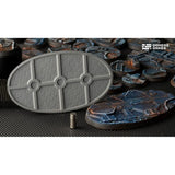 Gamers Grass - Battle Ready Bases - Spaceship Corridor - Oval 90mm (x2)