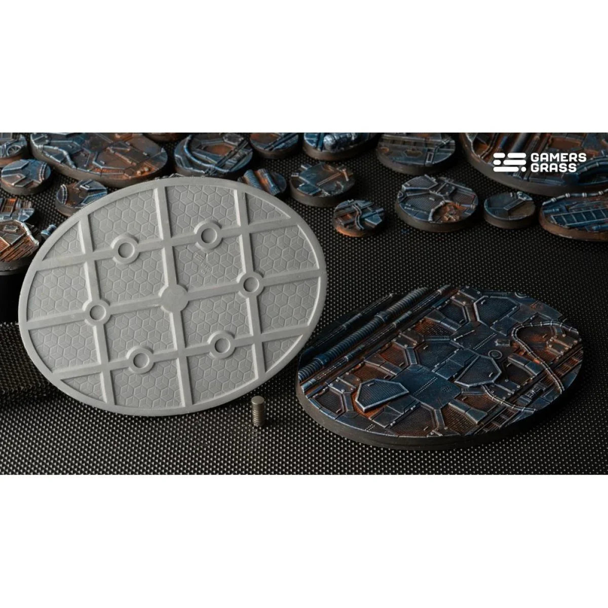 Gamers Grass - Battle Ready Bases - Spaceship Corridor - Oval 120mm (x1)