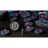 Gamers Grass - Battle Ready Bases - Alien Infestation - Round 25mm (x10)