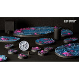 Gamers Grass - Battle Ready Bases - Alien Infestation - Round 28mm (x8)