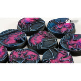 Gamers Grass - Battle Ready Bases - Alien Infestation - Round 28mm (x8)