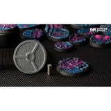 Gamers Grass - Battle Ready Bases - Alien Infestation - Round 40mm (x5)