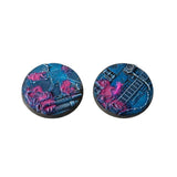 Gamers Grass - Battle Ready Bases - Alien Infestation - Round 60mm (x2)