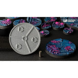 Gamers Grass - Battle Ready Bases - Alien Infestation - Round 60mm (x2)