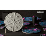 Gamers Grass - Battle Ready Bases - Alien Infestation - Round 90mm (x1)
