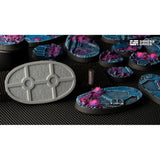 Gamers Grass - Battle Ready Bases - Alien Infestation - Oval 60mm (x4)