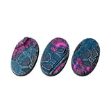 Gamers Grass - Battle Ready Bases - Alien Infestation - Oval 75mm (x3)