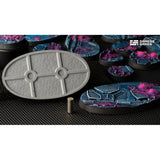 Gamers Grass - Battle Ready Bases - Alien Infestation - Oval 75mm (x3)