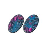 Gamers Grass - Battle Ready Bases - Alien Infestation - Oval 90mm (x2)