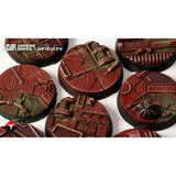 Gamers Grass - Battle Ready Bases - Nomad Crew Deck - Round 25mm (8x)
