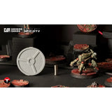 Gamers Grass - Battle Ready Bases - Nomad Crew Deck - Round 40mm (4x)