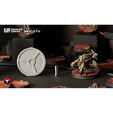 Gamers Grass - Battle Ready Bases - Nomad Crew Deck - Round 40mm (4x)