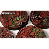Gamers Grass - Battle Ready Bases - Nomad Crew Deck - Round 40mm (4x)