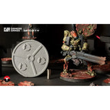 Gamers Grass - Battle Ready Bases - Nomad Crew Deck - Round 55mm (2x)