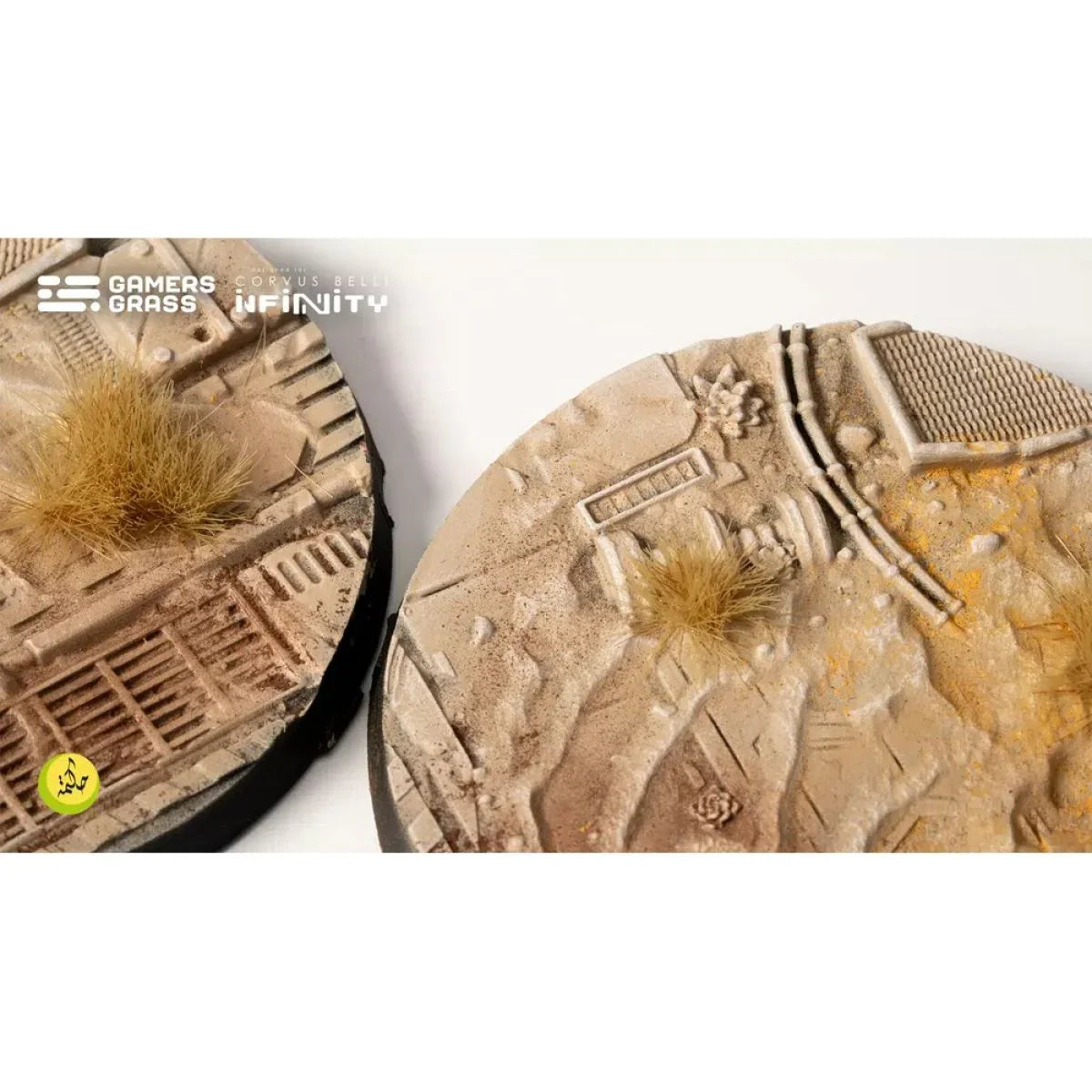Gamers Grass - Battle Ready Bases - Dunes of Bourak - Round 55mm (2x)