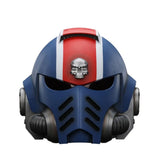 U2 Warhammer Collectibles: 1/1 Scale Uitramarines Lieutenant Titus' MKX Helmet