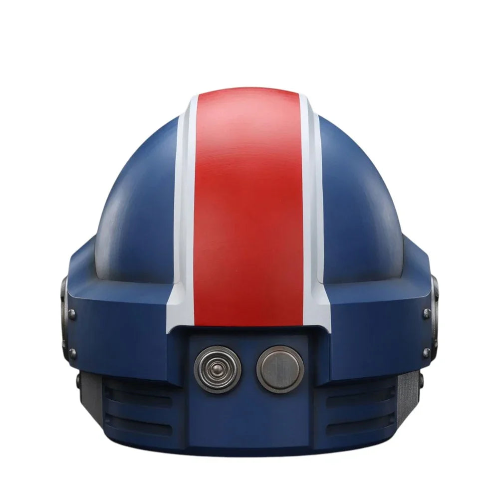 U2 Warhammer Collectibles: 1/1 Scale Uitramarines Lieutenant Titus' MKX Helmet