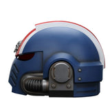 U2 Warhammer Collectibles: 1/1 Scale Uitramarines Lieutenant Titus' MKX Helmet
