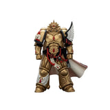 Warhammer Collectibles: 1/18 Scale Blood Angels Captain with Heavy Bolt Pistol & Power Sword - Pre-Order