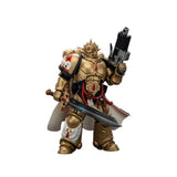 Warhammer Collectibles: 1/18 Scale Blood Angels Captain with Heavy Bolt Pistol & Power Sword - Pre-Order
