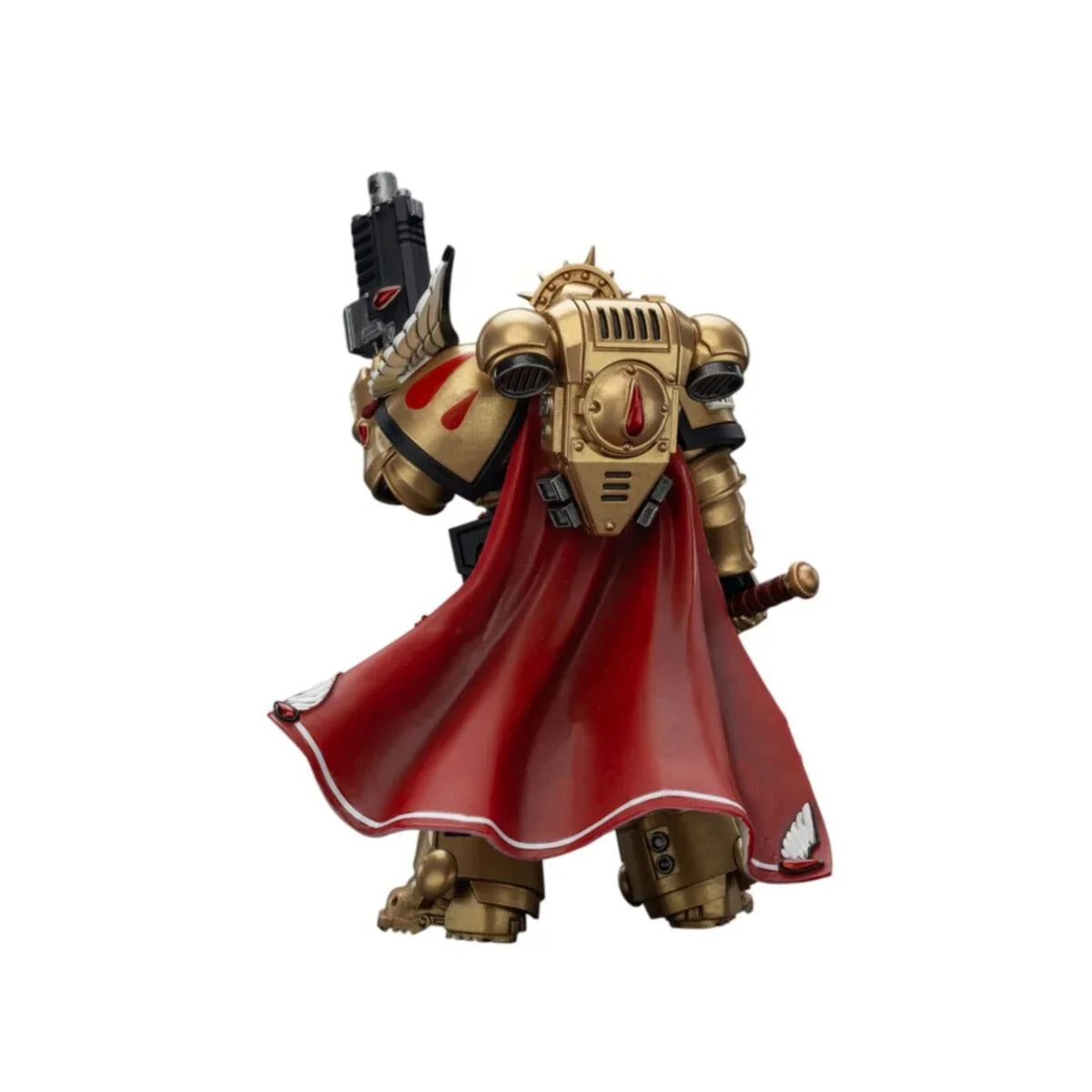 Warhammer Collectibles: 1/18 Scale Blood Angels Captain with Heavy Bolt Pistol & Power Sword - Pre-Order