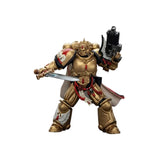 Warhammer Collectibles: 1/18 Scale Blood Angels Captain with Heavy Bolt Pistol & Power Sword - Pre-Order