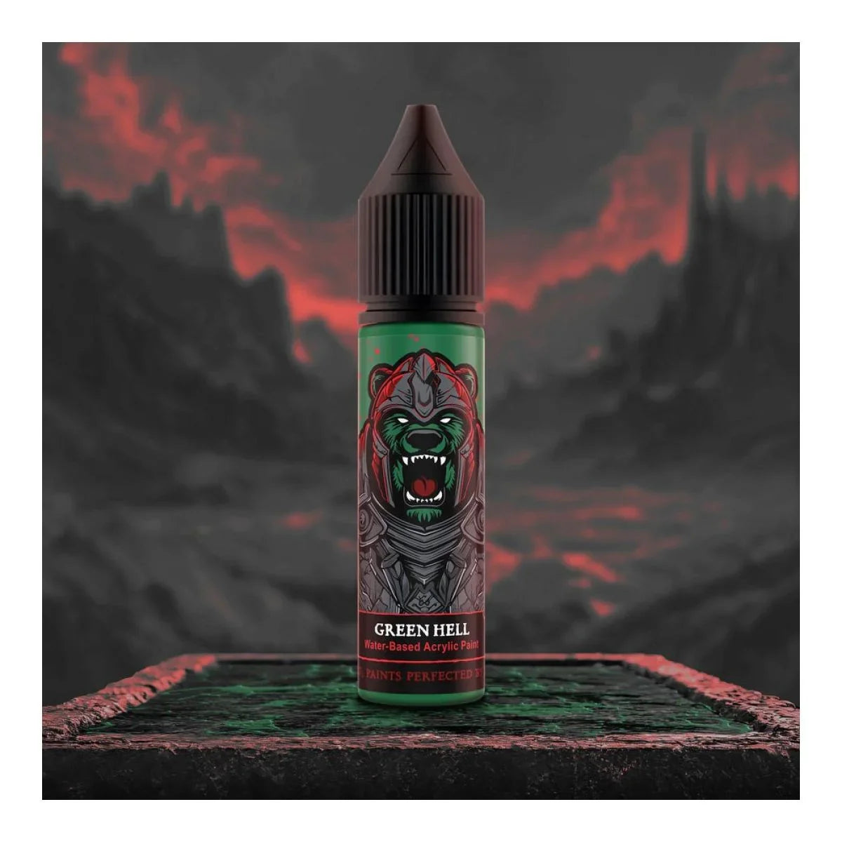 Bear Cavalry Paints - Paint - Green Hell 20ml - Pre-Order