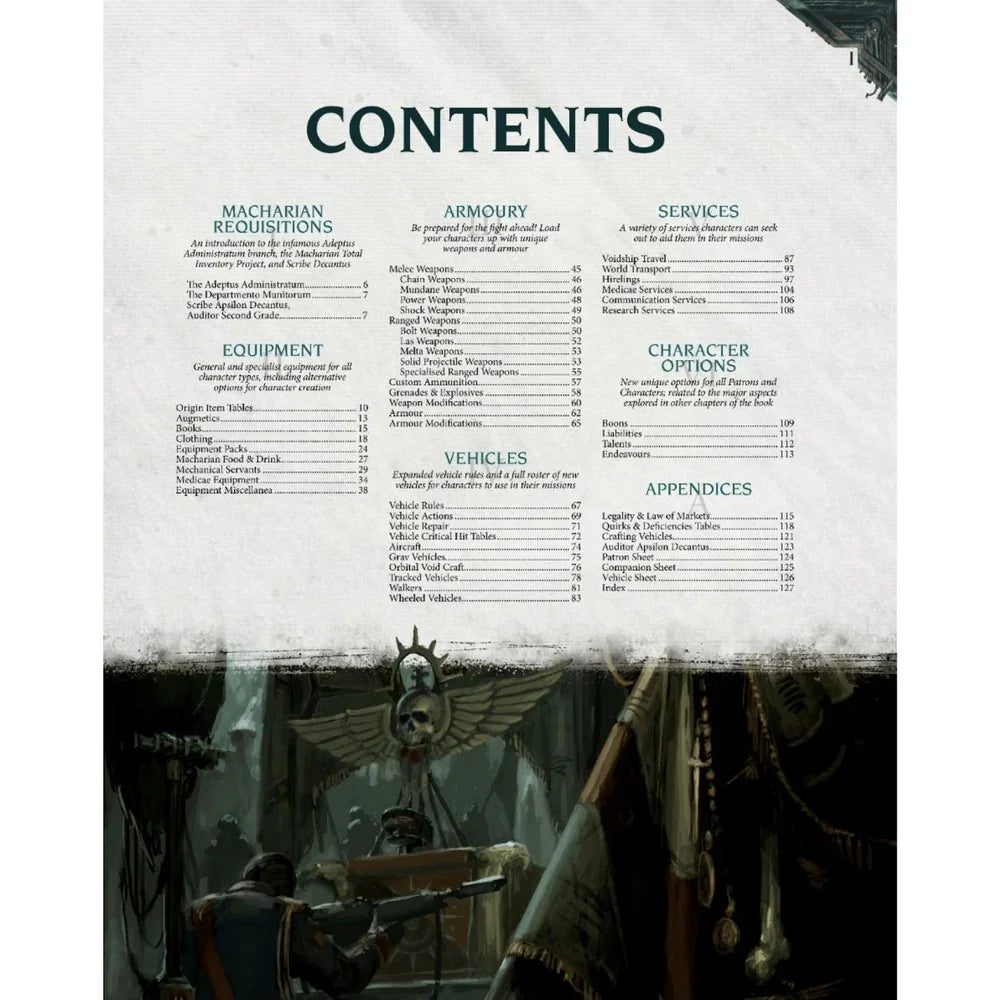 Warhammer 40k Imperium Maledictum Requisition Guide