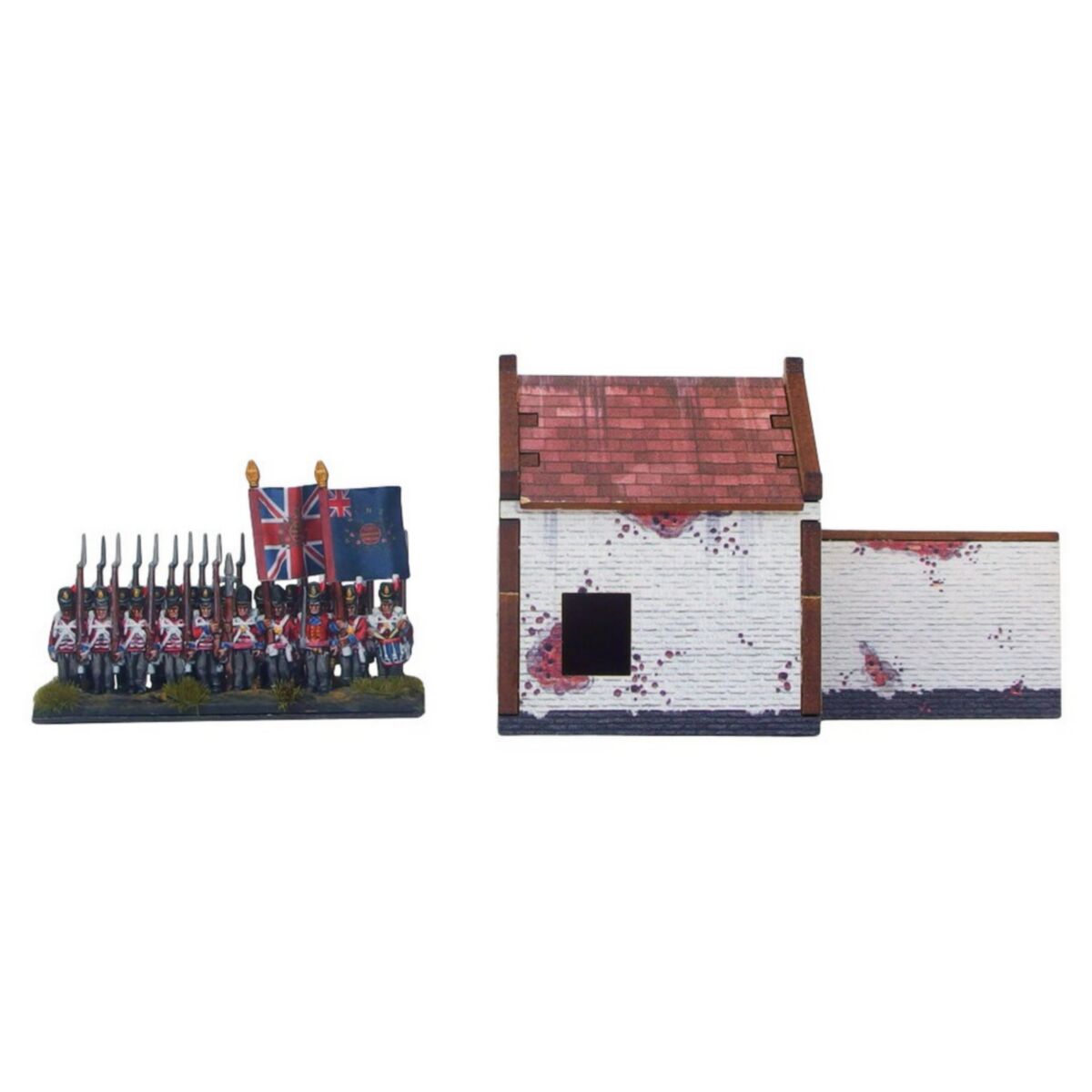 Micro Art Studio - La Haye Sainte Waterloo PREPAINTED Epic Battles Scale [15mm/1:100]