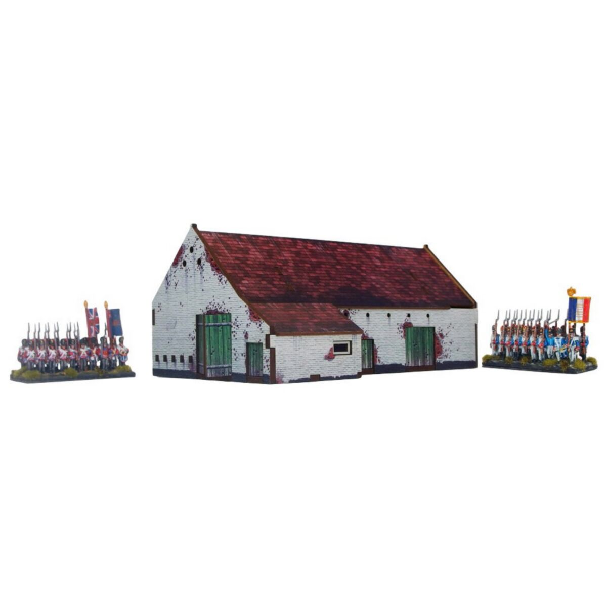 Micro Art Studio - La Haye Sainte Waterloo PREPAINTED Epic Battles Scale [15mm/1:100]