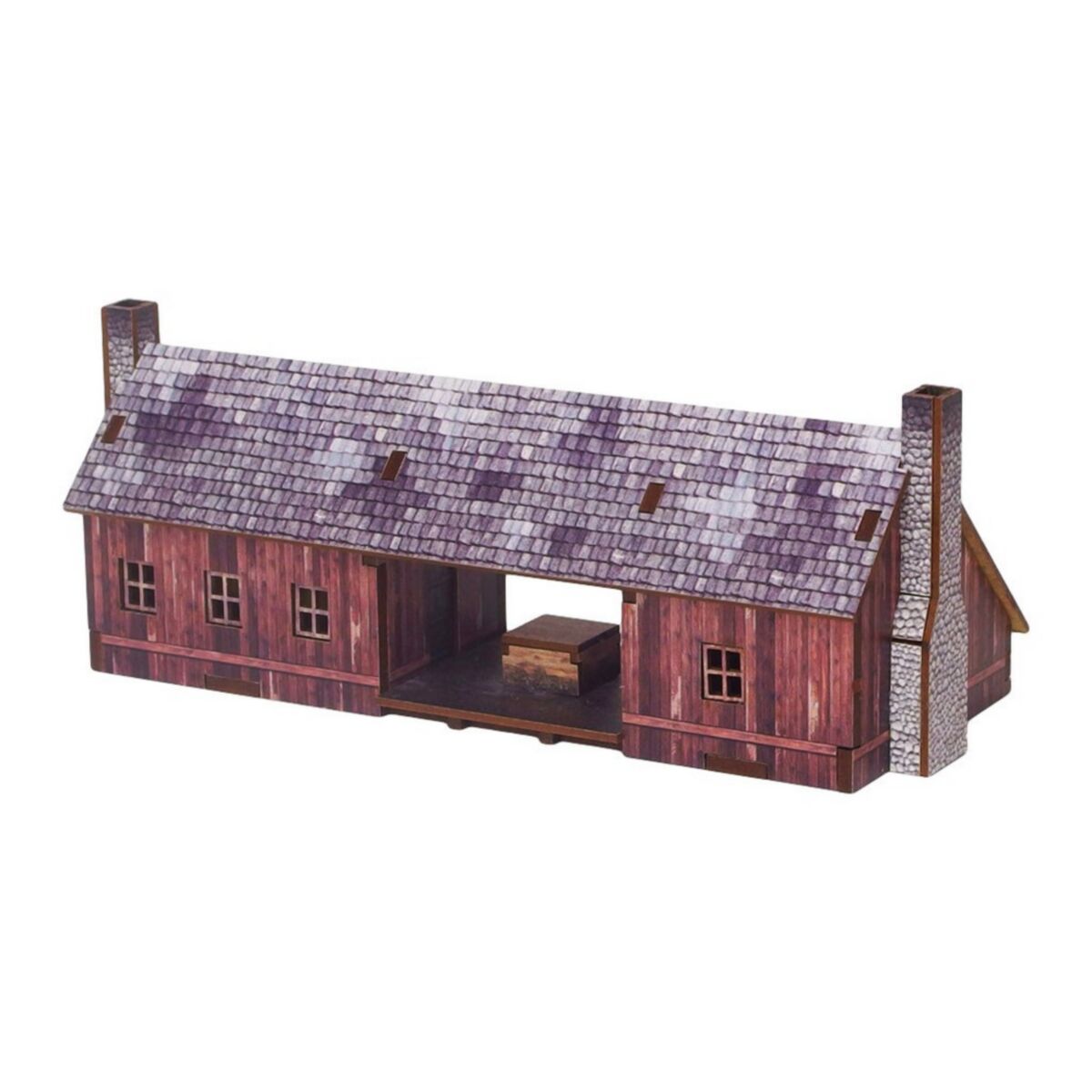 Micro Art Studio - New World Farm PREPAINTED Epic Battles Scale [15mm/1:100]