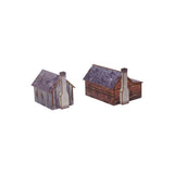 Micro Art Studio - New World Houses PREPAINTED Epic Battles Scale [15mm/1:100]