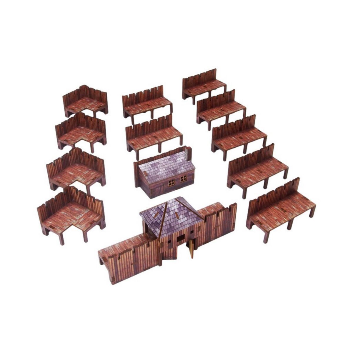Micro Art Studio - New World Fort PREPAINTED Epic Battles Scale [15mm/1:100]