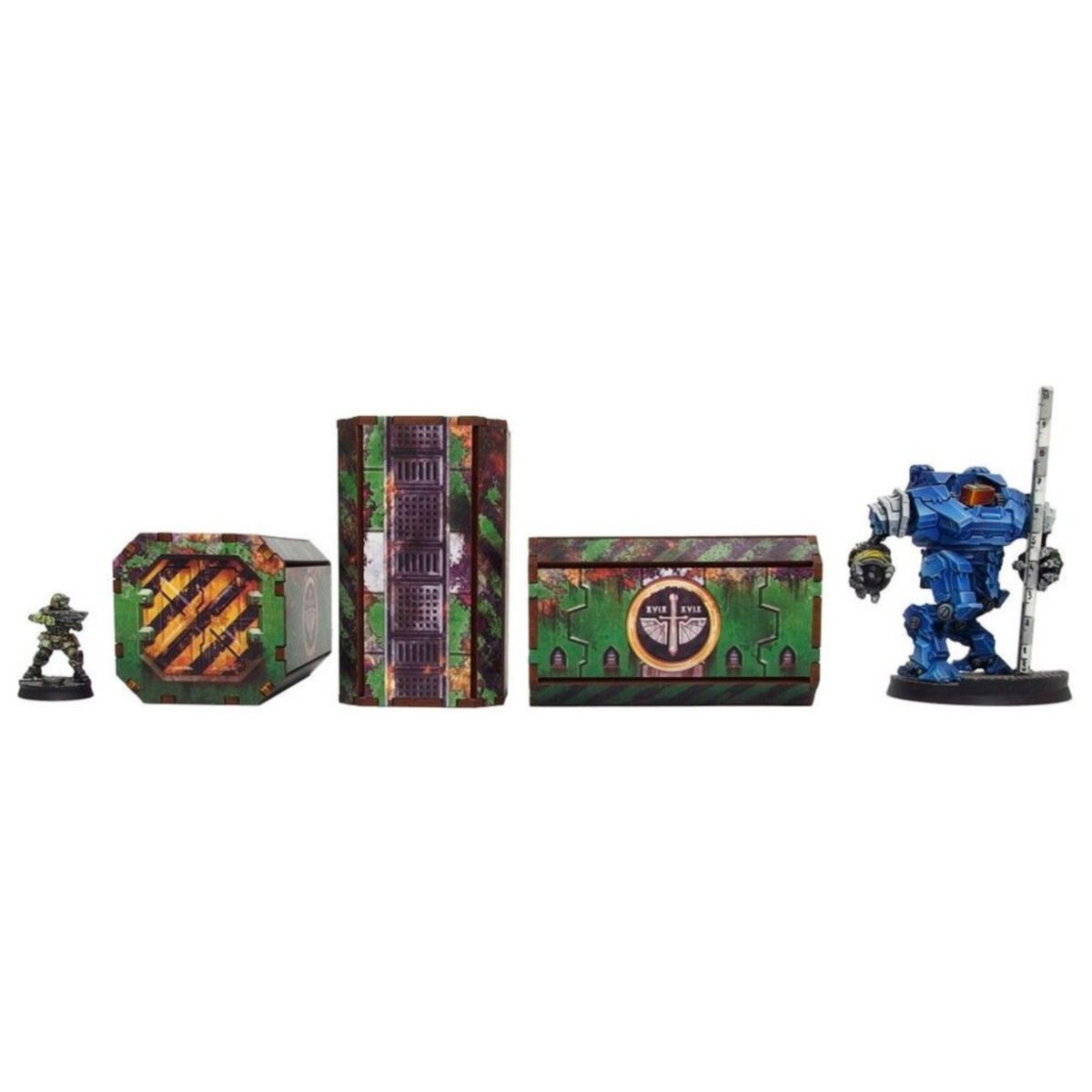 Micro Art Studio - Imperial Containers 5 (3) PREPAINTED [28mm/1:56]